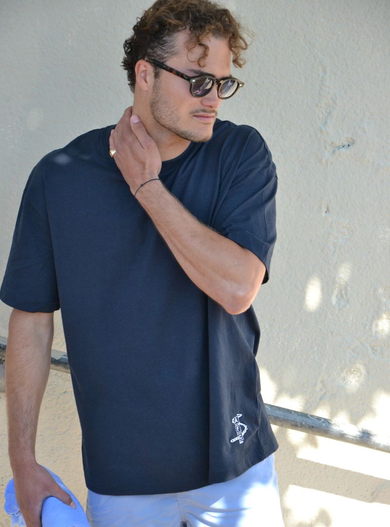 T-Shirt bleu marine
