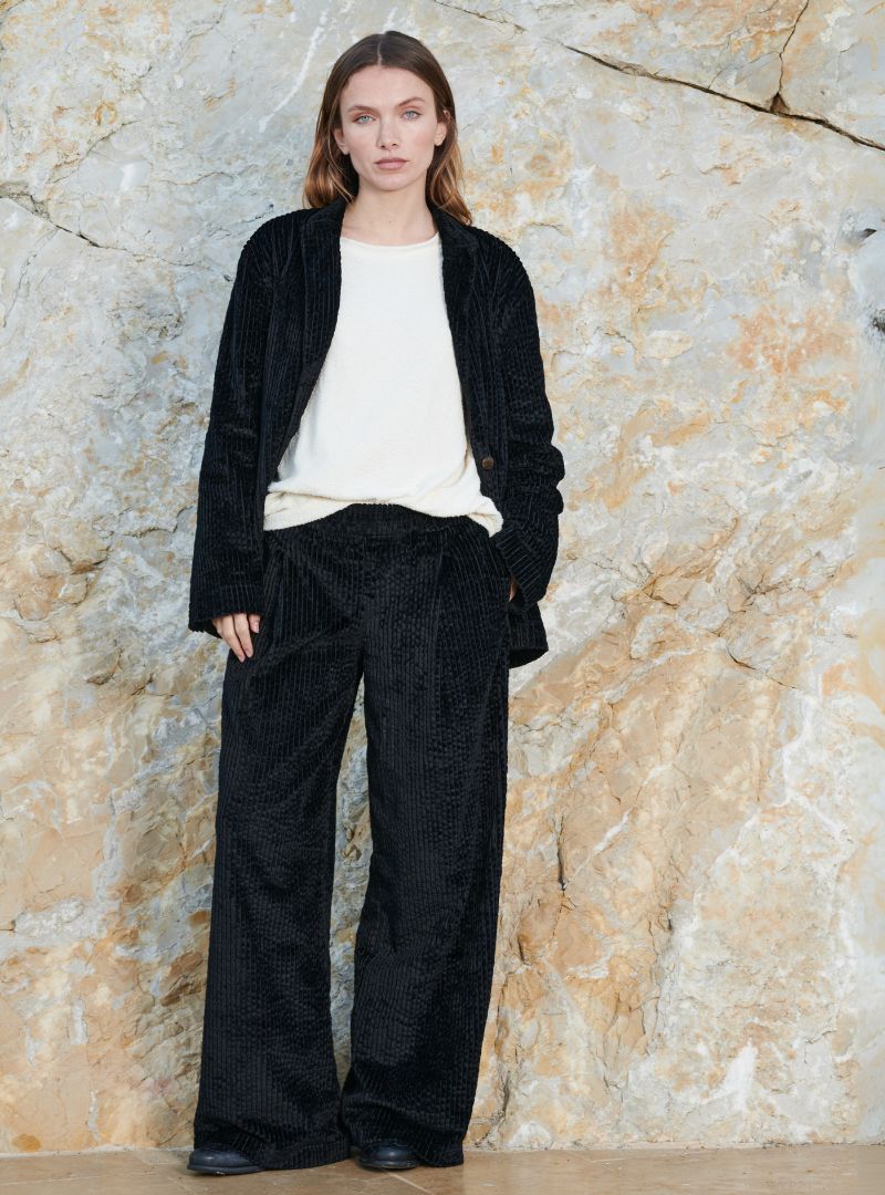 Pantalon Zen Velours Côtelé