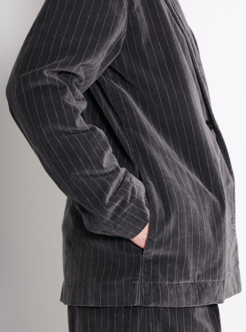 Veste Sud Velours Rayé