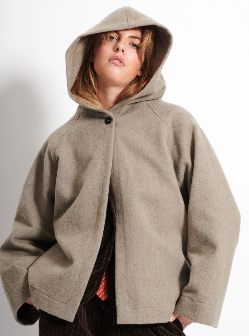 Veste Tara Uni Beige