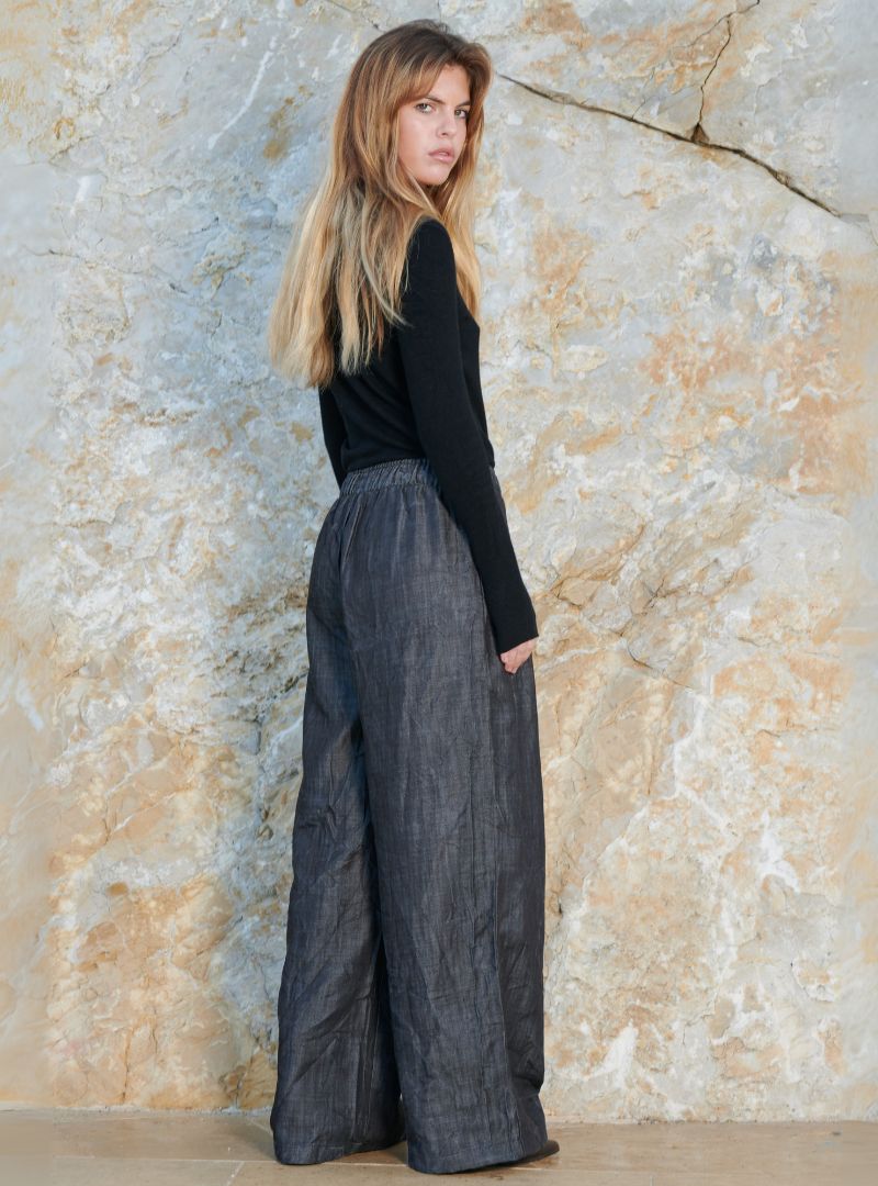 Pantalon Zen Jean Noir