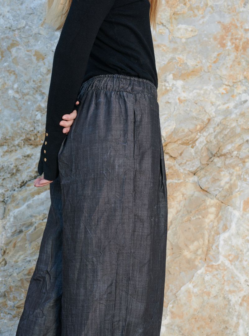 Pantalon Zen Jean Noir