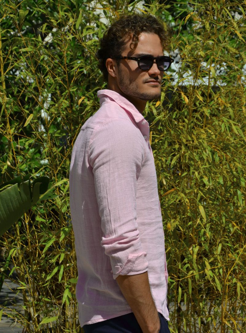 Chemise nid d'abeille opéra
