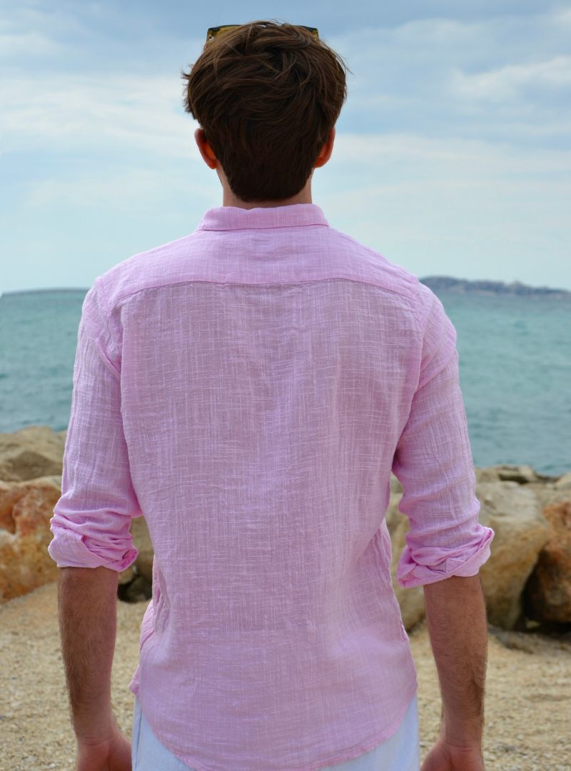 Chemise en lin opéra