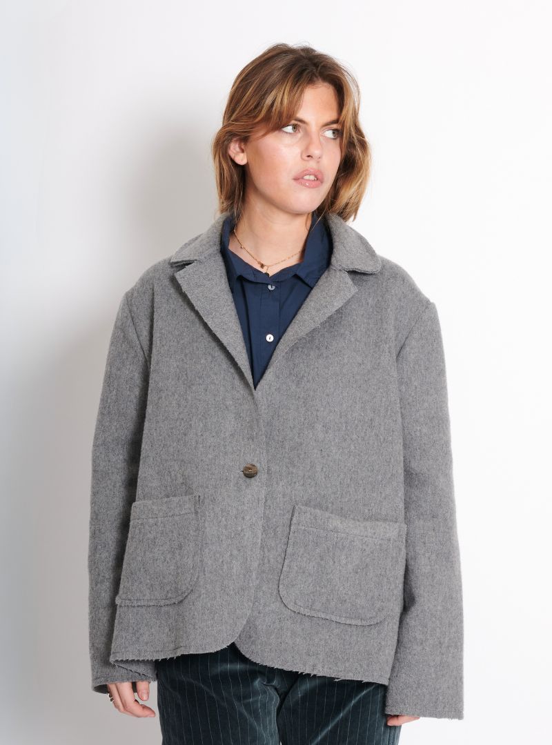 Veste Ten Uni Gris
