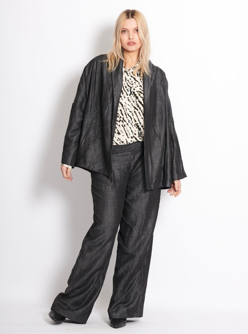 Veste Yuka Jean Noir