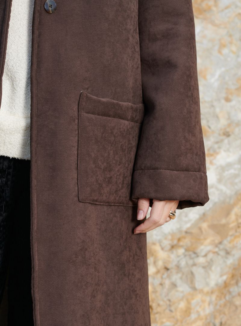 Manteau CEB CO Choco