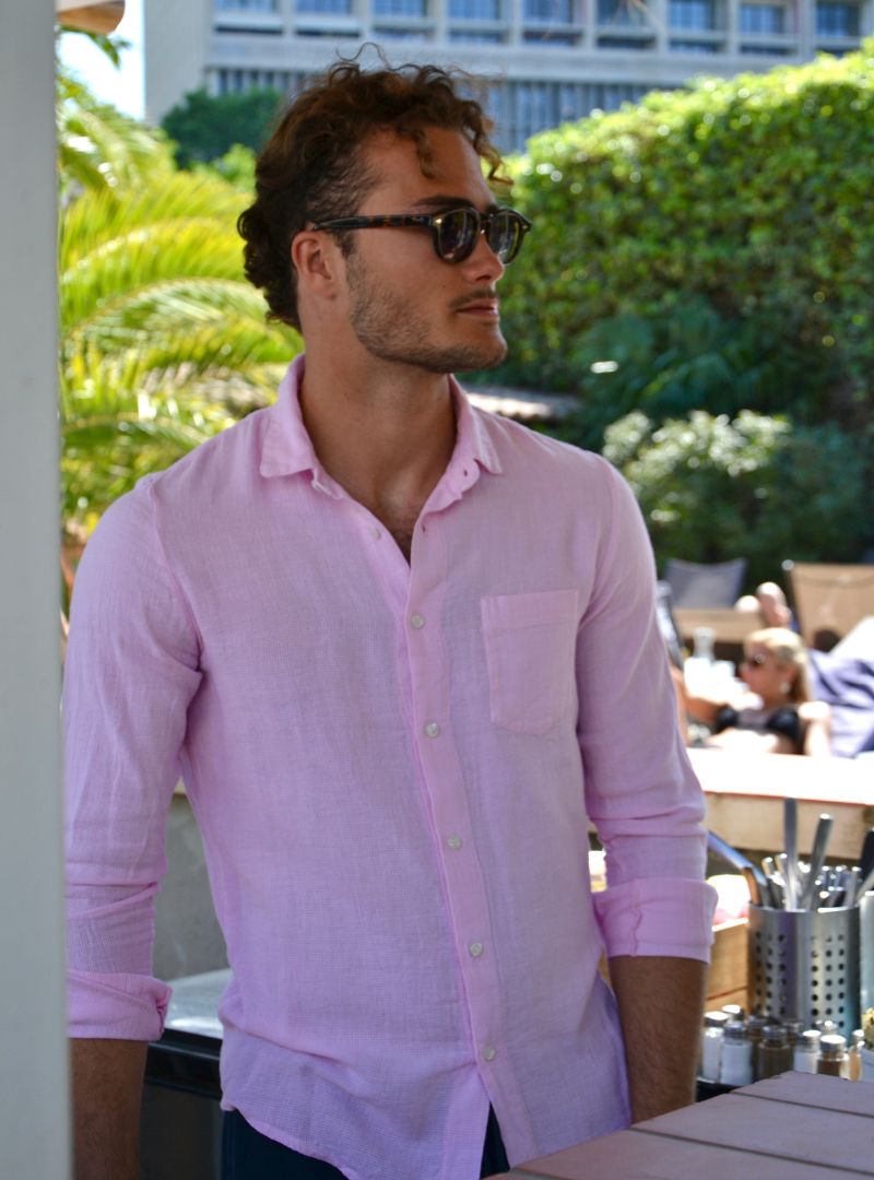 Chemise nid d'abeille opéra