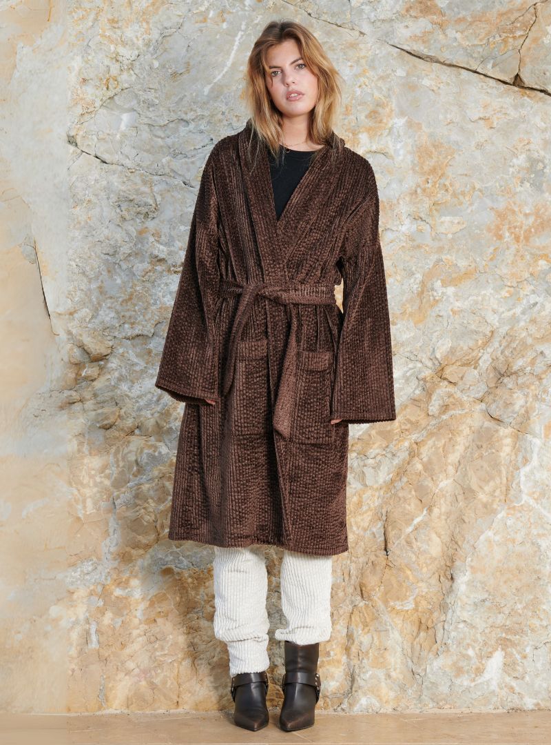 Manteau Paul Velours Côtelé