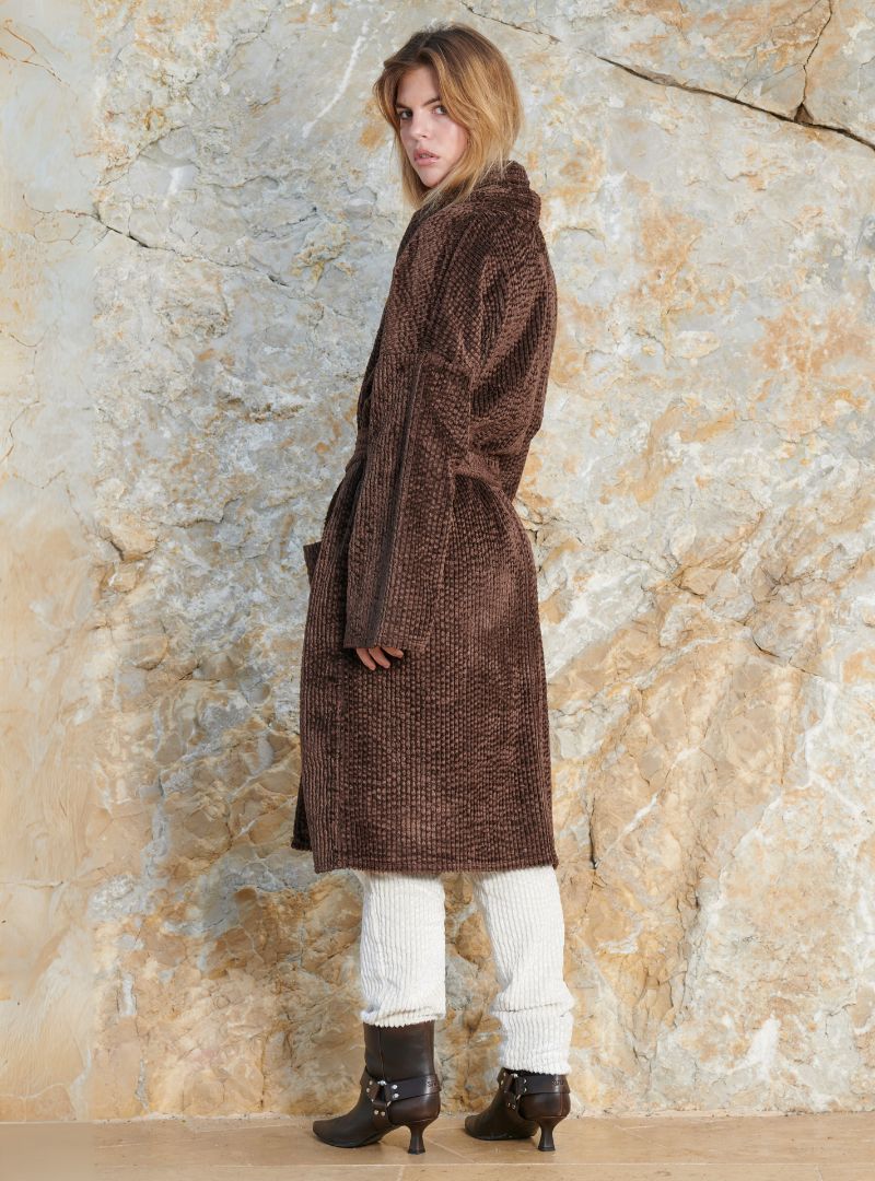 Manteau Paul Velours Côtelé