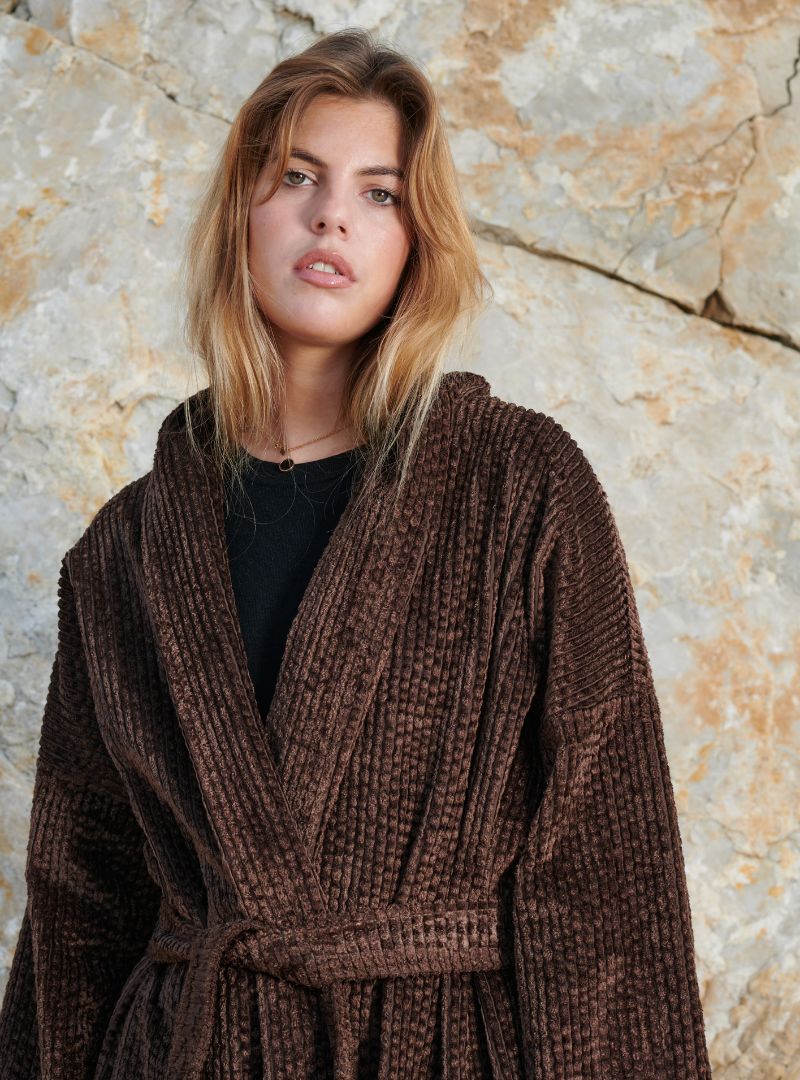 Manteau Paul Velours Côtelé