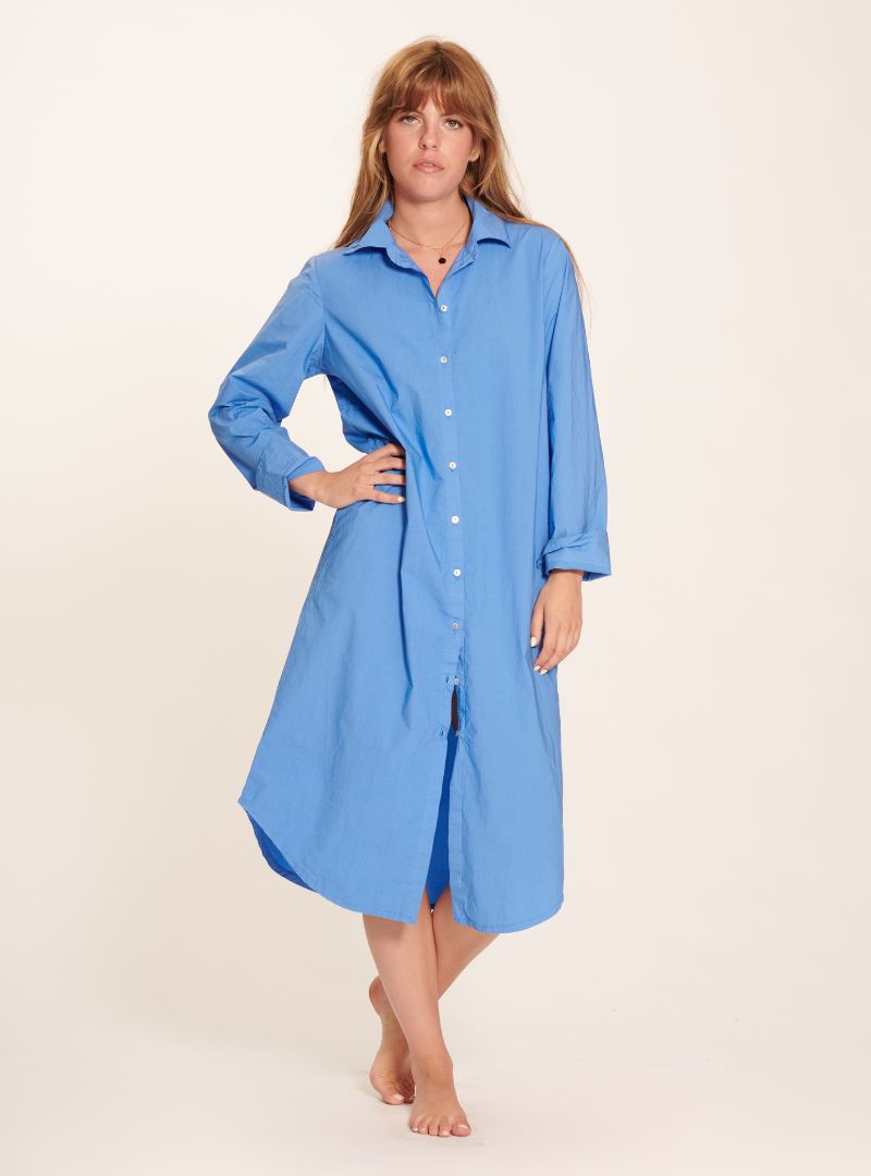 Robe Chemise Pop Élasthanne Klein