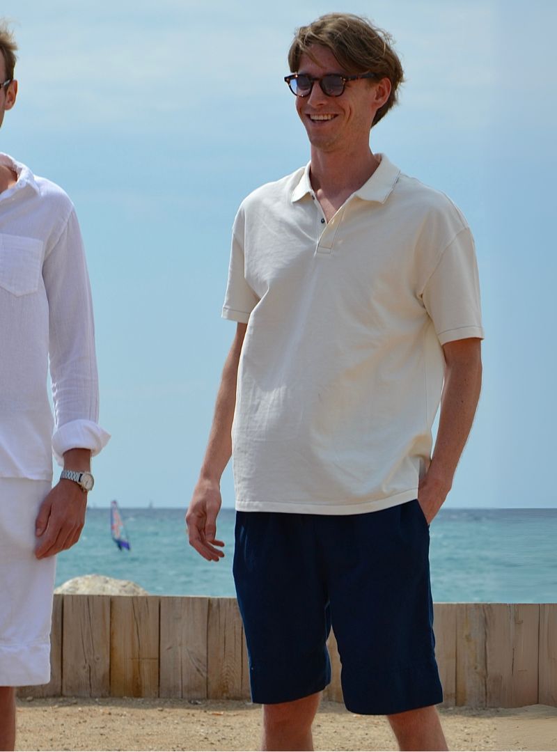 Short bleu marine