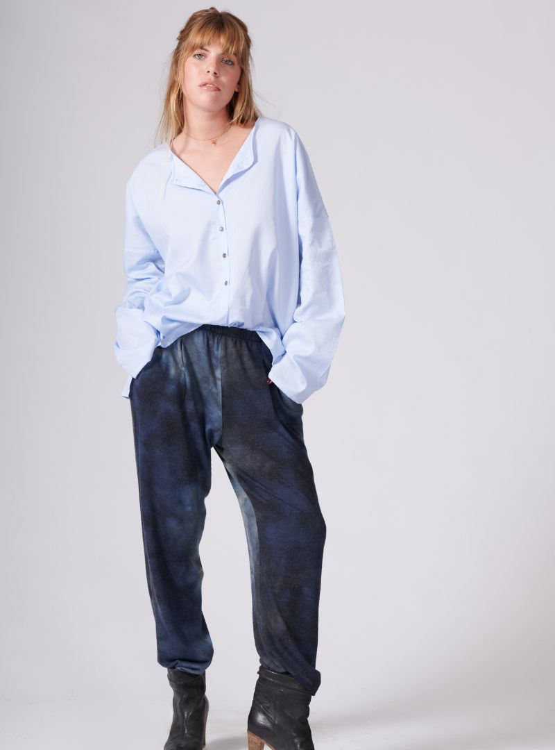 Cotton gauze pants