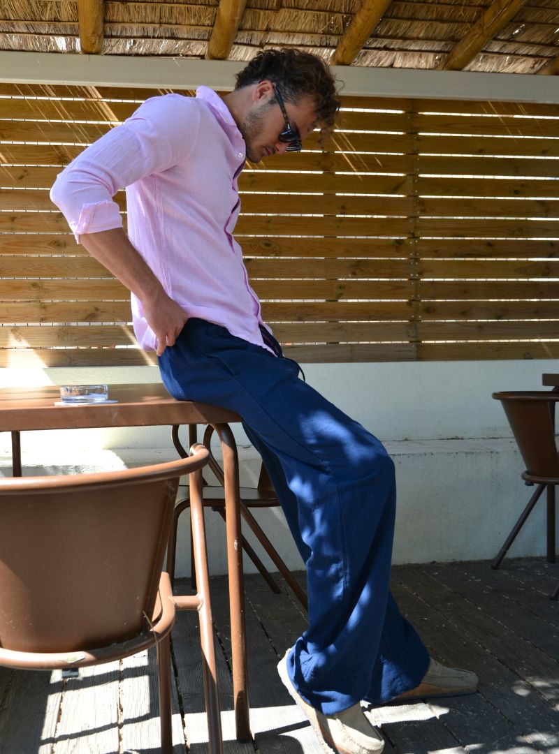Pantalon bleu marine