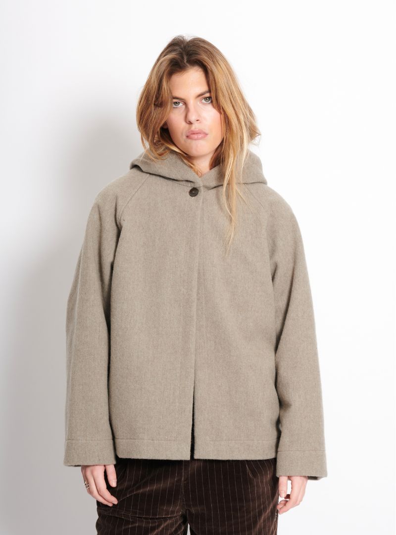 Veste Tara Uni Beige