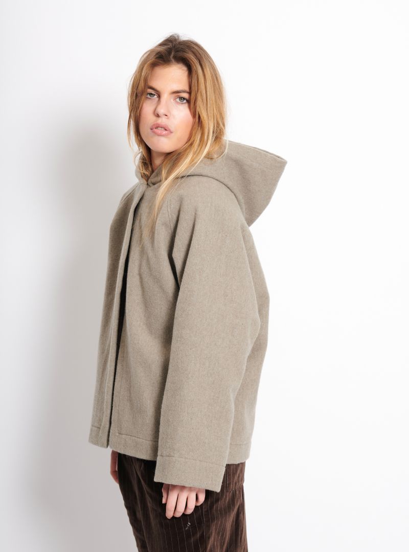 Veste Tara Uni Beige