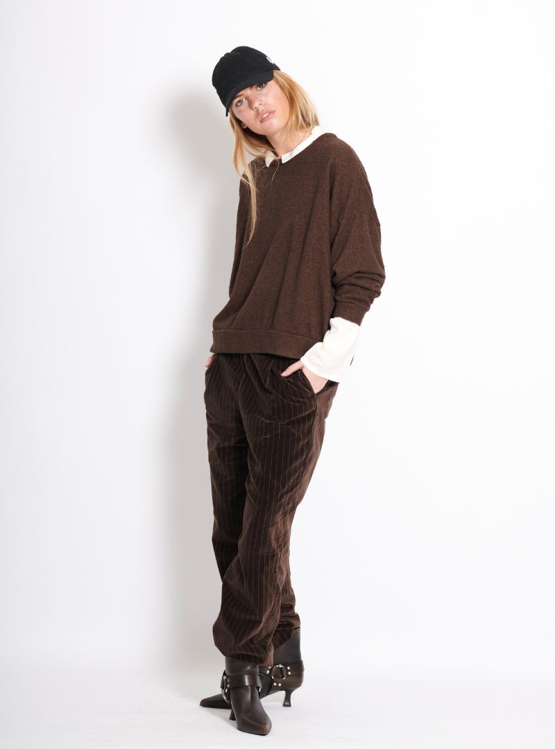 Sweat Maille Café