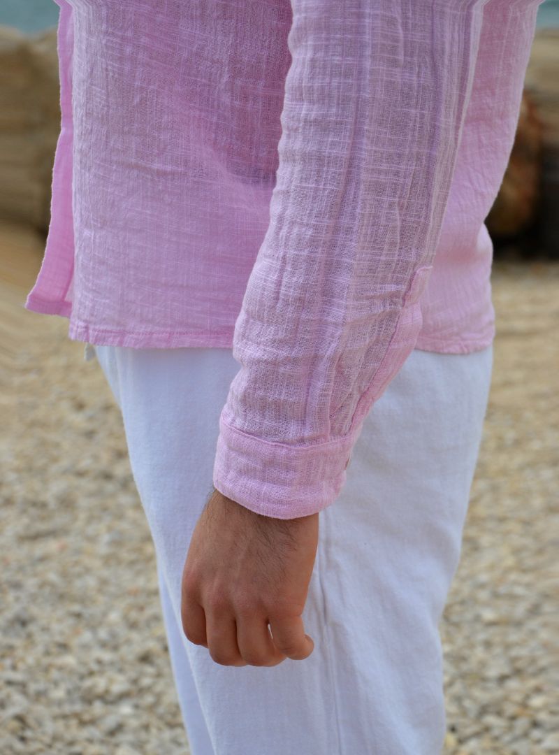 Chemise en lin opéra