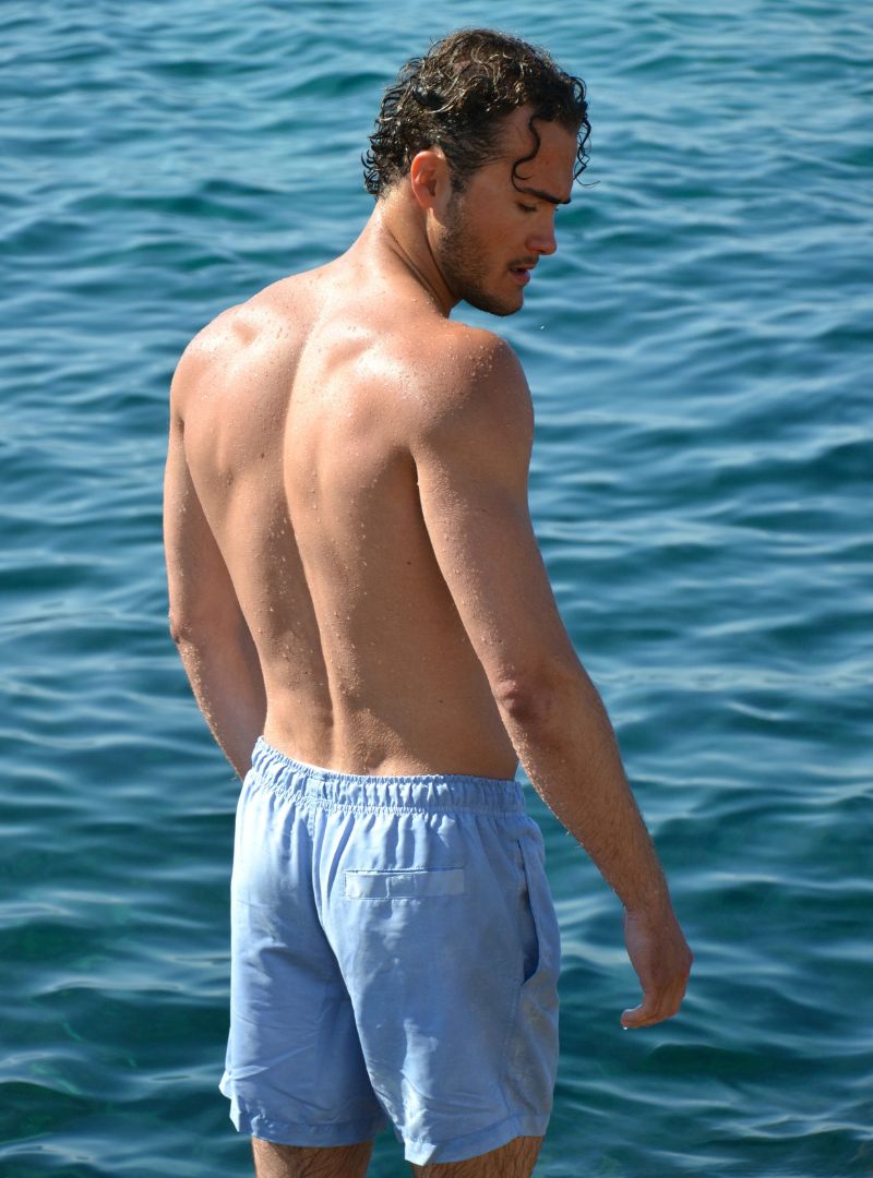 Maillot bleu clair